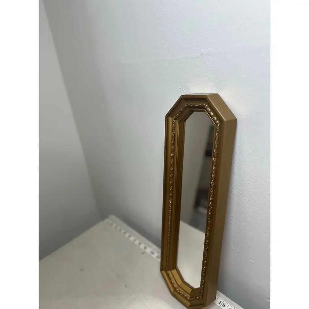 Vintage Syroco Homco Style Accent Wall Mirror Hollywood Regency Gold